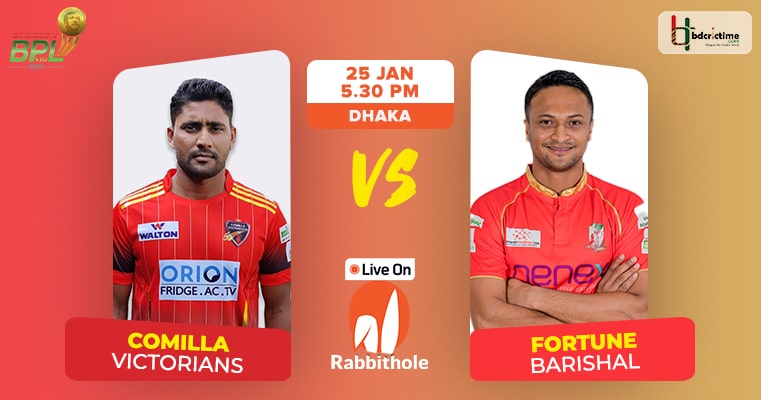 Full Scorecard, Comilla Victorians vs Fortune Barishal, Match 8 