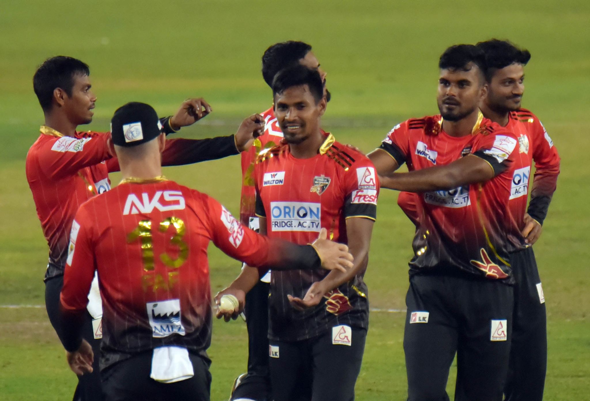 Mustafizur Rahman took his third five-wicket haul in T20s   
