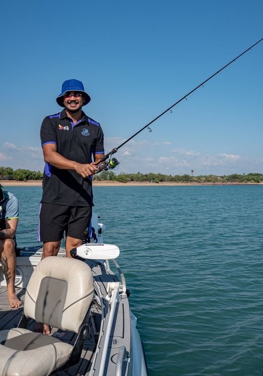 Taskin Ahmed fishing ©Azher Niaz Chattah/CA