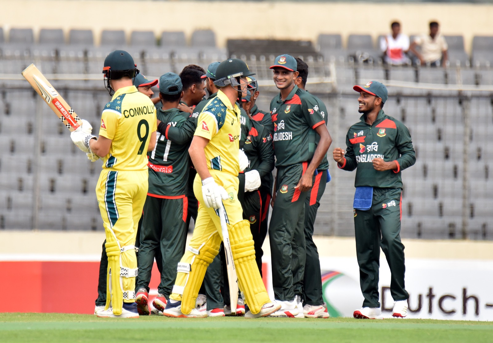 Bangladesh bowlers were on top ©BDCricTime
