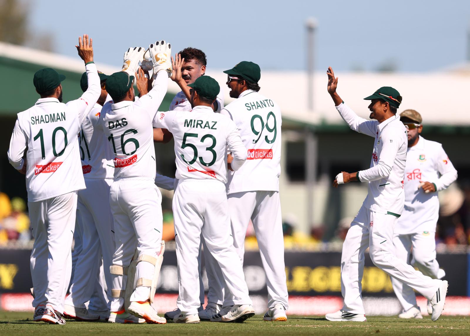 Taskin took the first wicket ©Getty