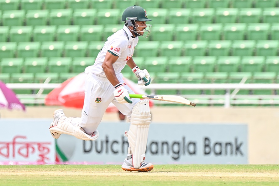 Shanto was brilliant throughout the match ©BDCricTime
