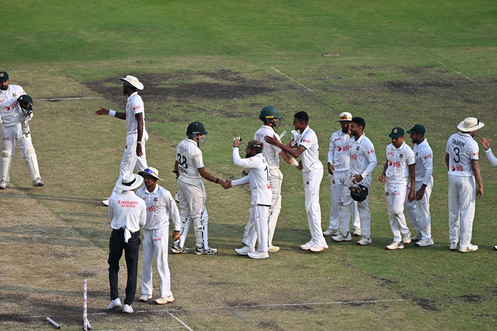 Mirpur test dominated by Bangladesh ©BDCricTime