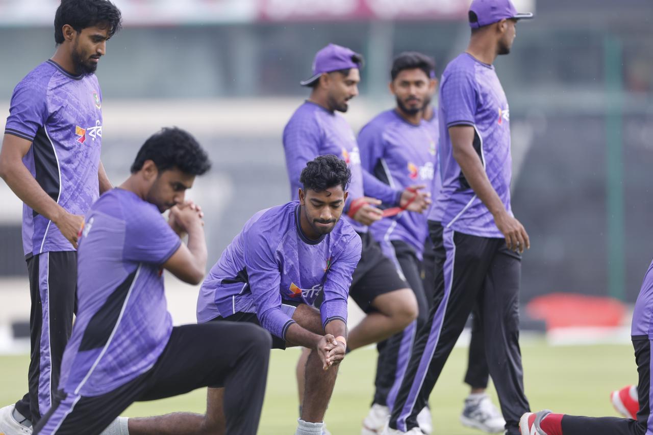 Bangladesh busy in practice ©BDCricTime