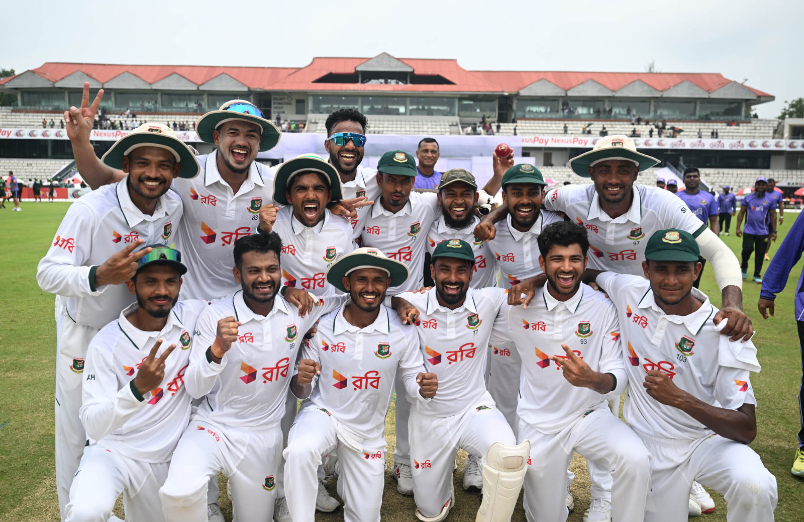 Winning moment for Bangladesh team ©BDCricTime