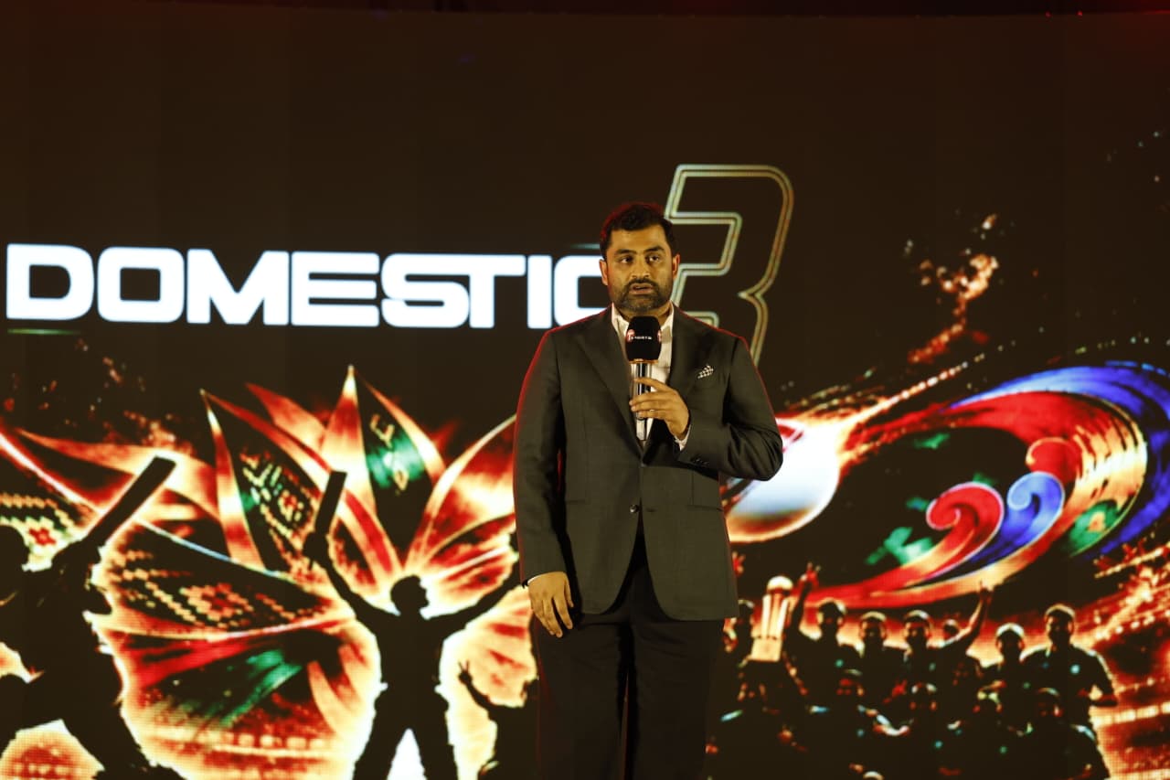 BCB president Tamim speaking at the event ©BDCricTime