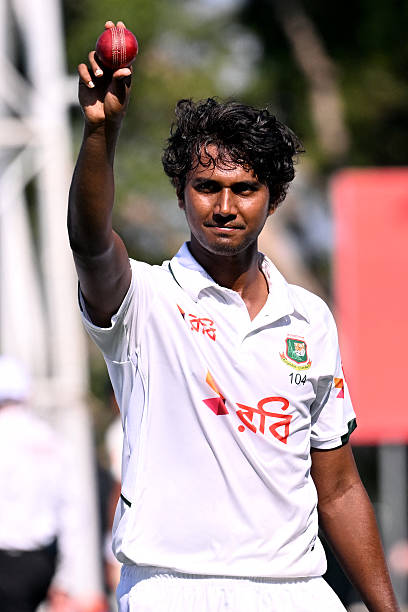 Hasan took a six-for ©Getty