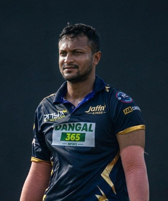 Shakib Al Hasan was in action ©LPL