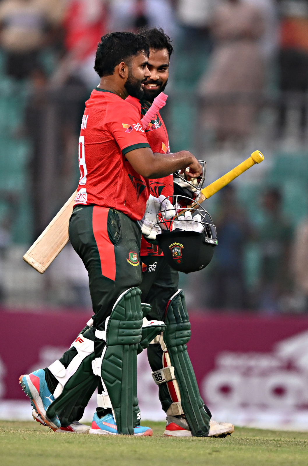 Hridoy-Shamim left field after winning ©BDCricTime