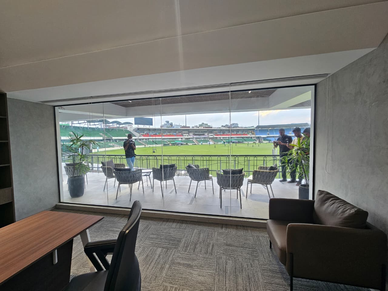 Current & Ex cricketers can watch matches from Tigers' Den ©BDCricTime