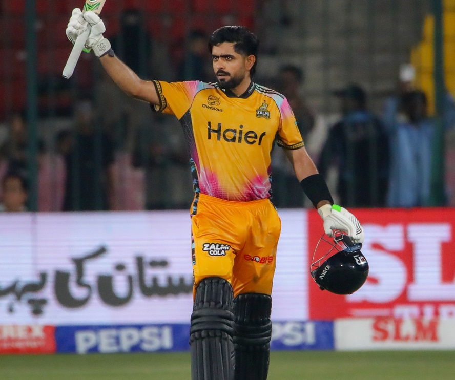 Babar Azam is back with a bang©PSL