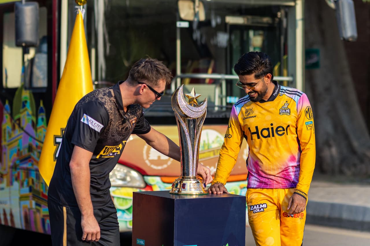 Two captains before the PSL final ©PCB