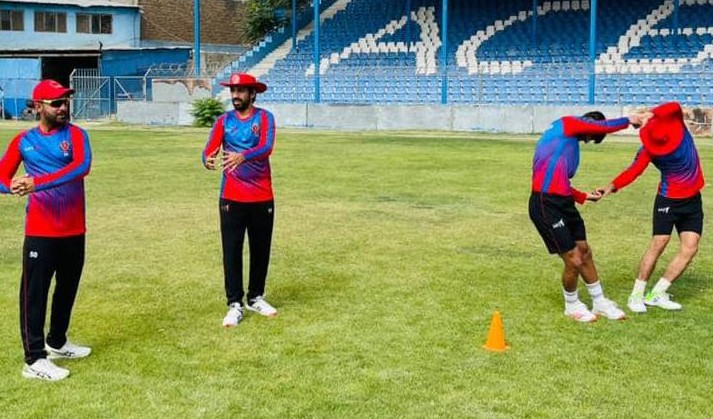 Afghanistan cricket team start training in Kabul