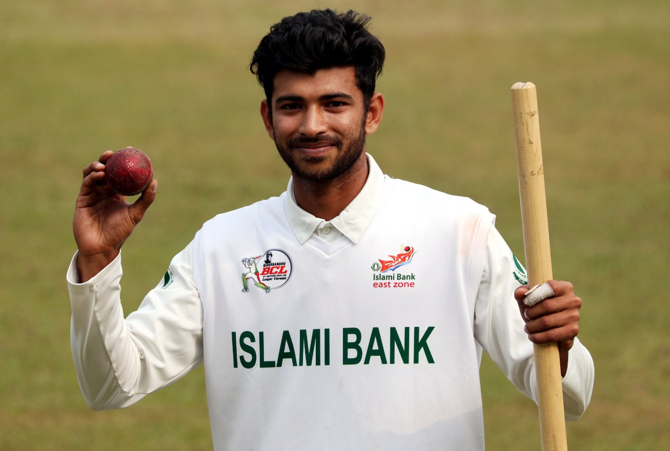 All-rounder Nayeem Hasan with 108 runs & 8 wickets was hero of the match for East Zone, BCL 2021-22.