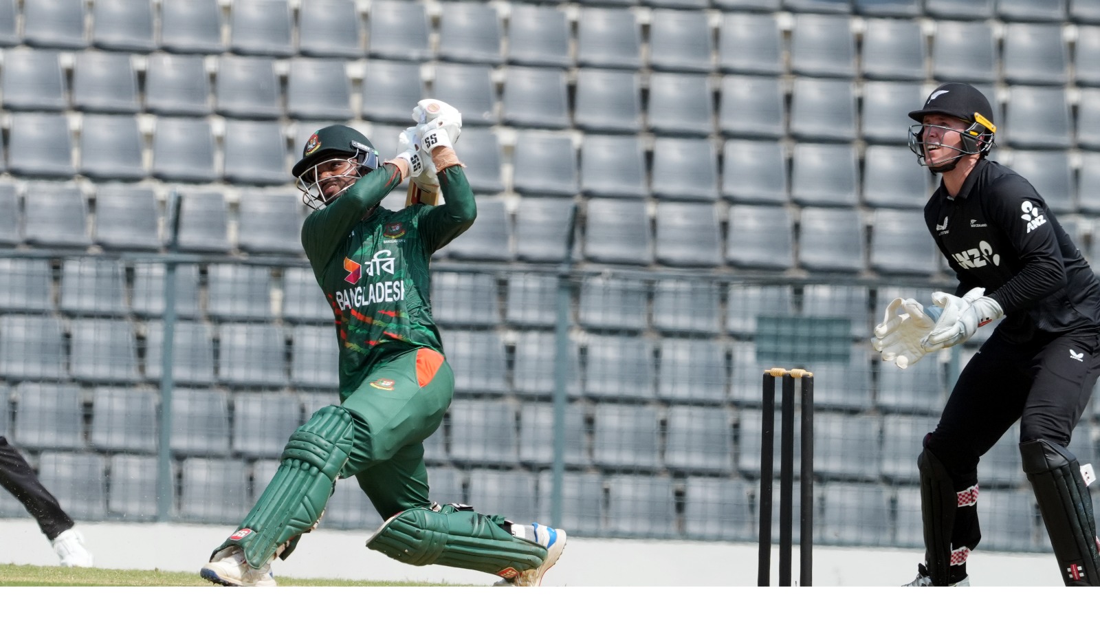 Steady and strong: Mahidul Islam Ankon scores unbeaten 42 runs ©BDCricTime