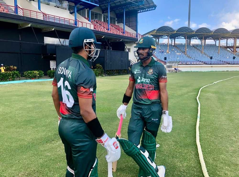 Bangladesh A won by 44 runs., Result, full scorecard with commentary, Bangladesh A Tour of West