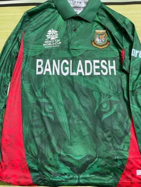 Bangladesh unveil jersey for ICC T20 World Cup 2022