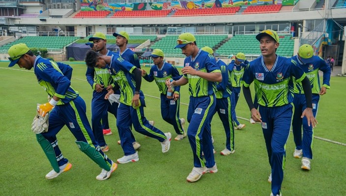 Bangladesh announce U19 squad for Afghanistan ODI series