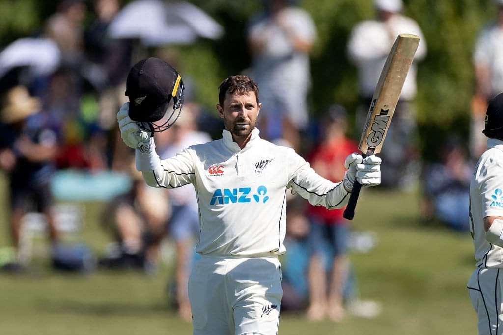 Devon Conway scored his third Test hundred in nine innings. © Getty Images 