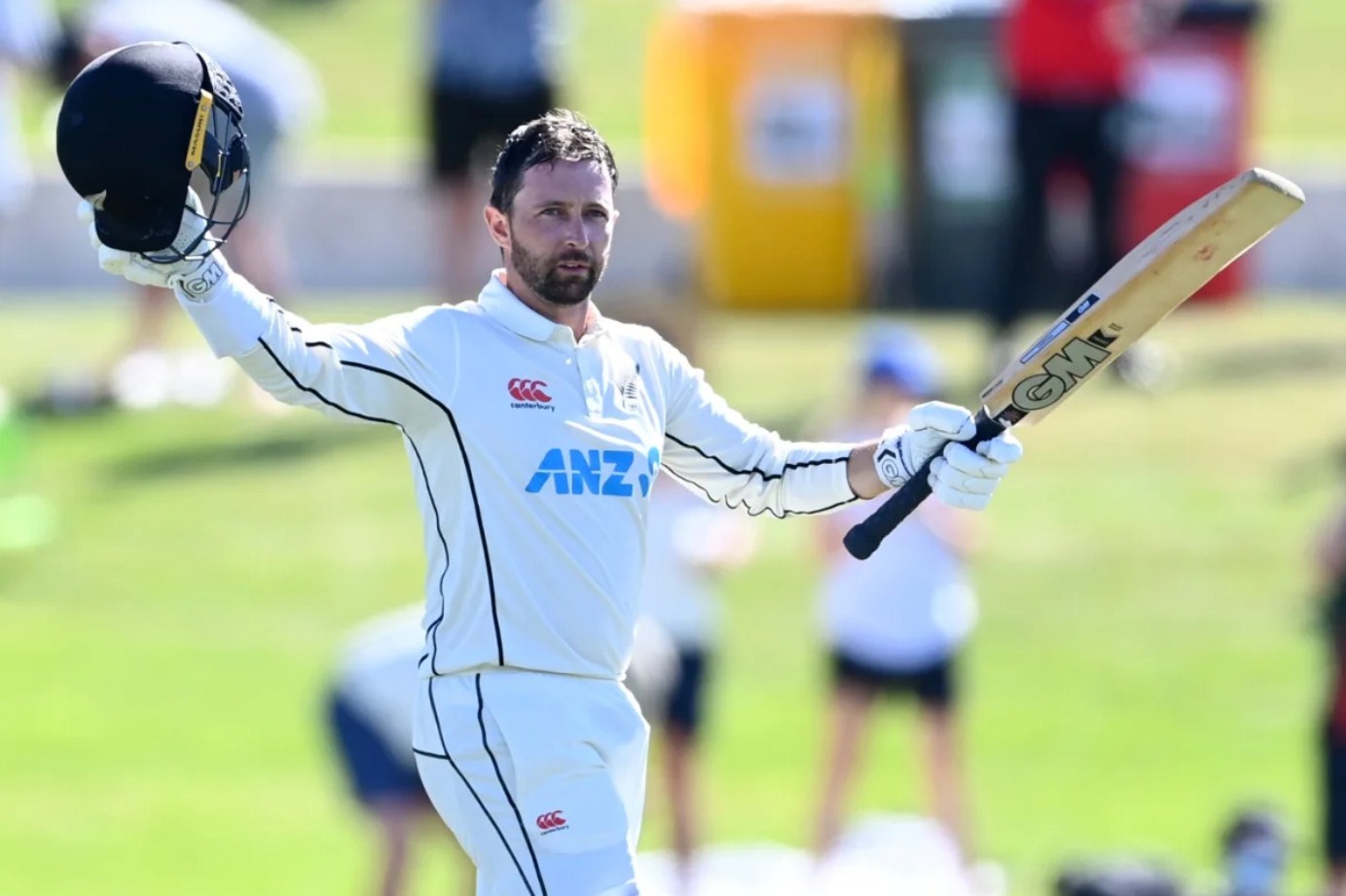 Devon Conway scored the first century of 2022, New Zealand vs Bangladesh, 1st Test, 2022 © Getty Images