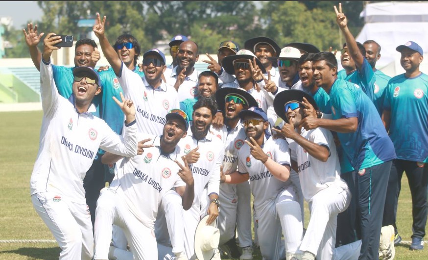 NCL: Dhaka Seal Innings Win, Three Matches Drawn