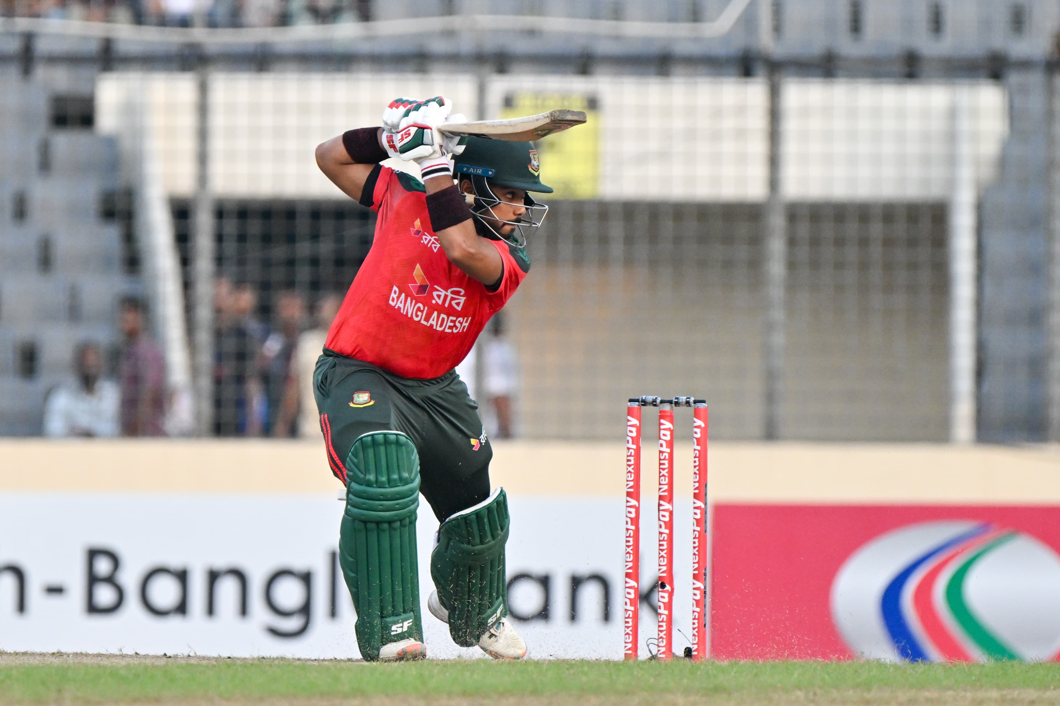 Parvez Hossain Emon falls short despite a gritty start ©BDCricTime