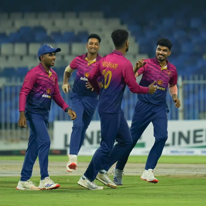 Alishan Sharafu slams a blistering 68* as UAE claim historic T20I series victory over Bangladesh