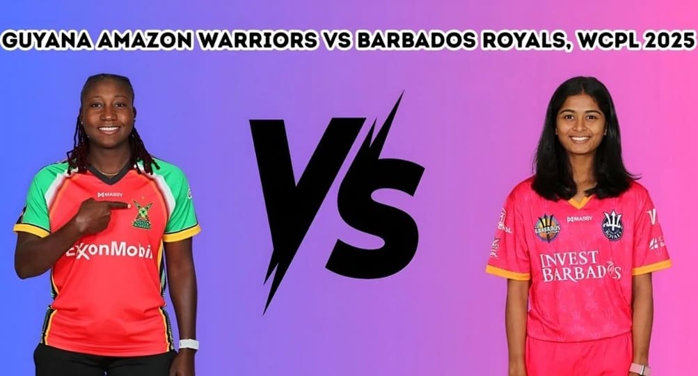 Guyana Amazon Warriors vs Barbados Royals WCPL 2025 Match 2, Dream 11 Prediction, Fantasy Cricket