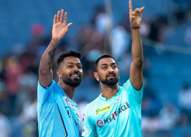 GT vs LSG, IPL 2022: Hardik's son Agastya supports Krunal's LSG