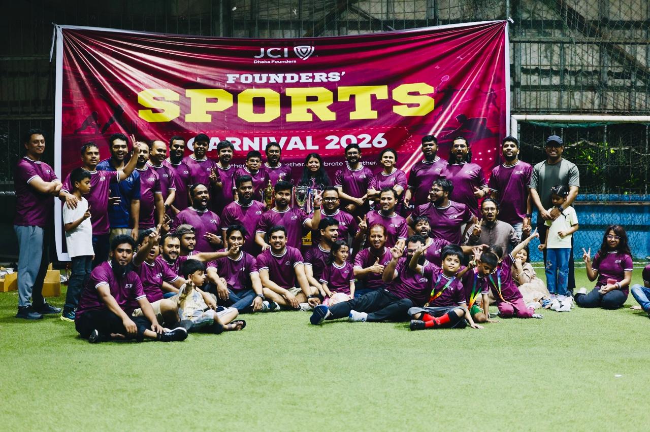 JCI Dhaka Founders Host Sports Carnival for Young Entrepreneurs in Bangladesh