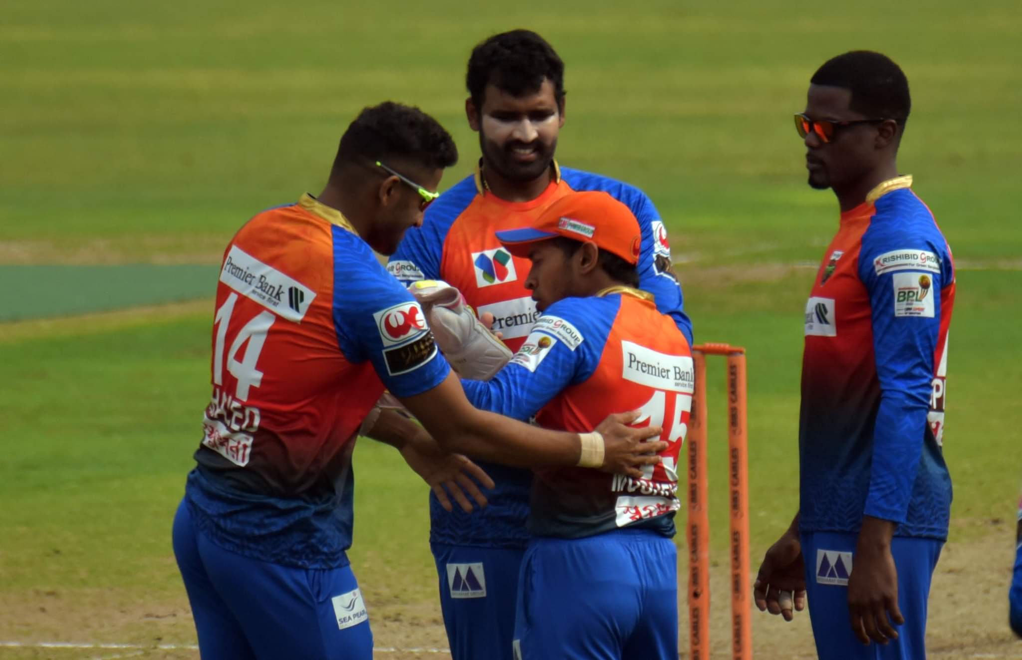 A hug from Khaled Ahmed, who earlier dropped Liton Das, wasn’t accepted well by skipper Mushfiqur Rahim