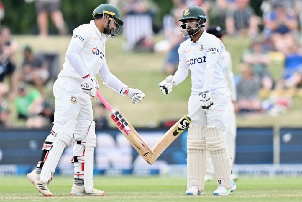 Liton Das and Nurul Hasan Sohan put on a stand of 101 runs in 105 balls. © Getty Images