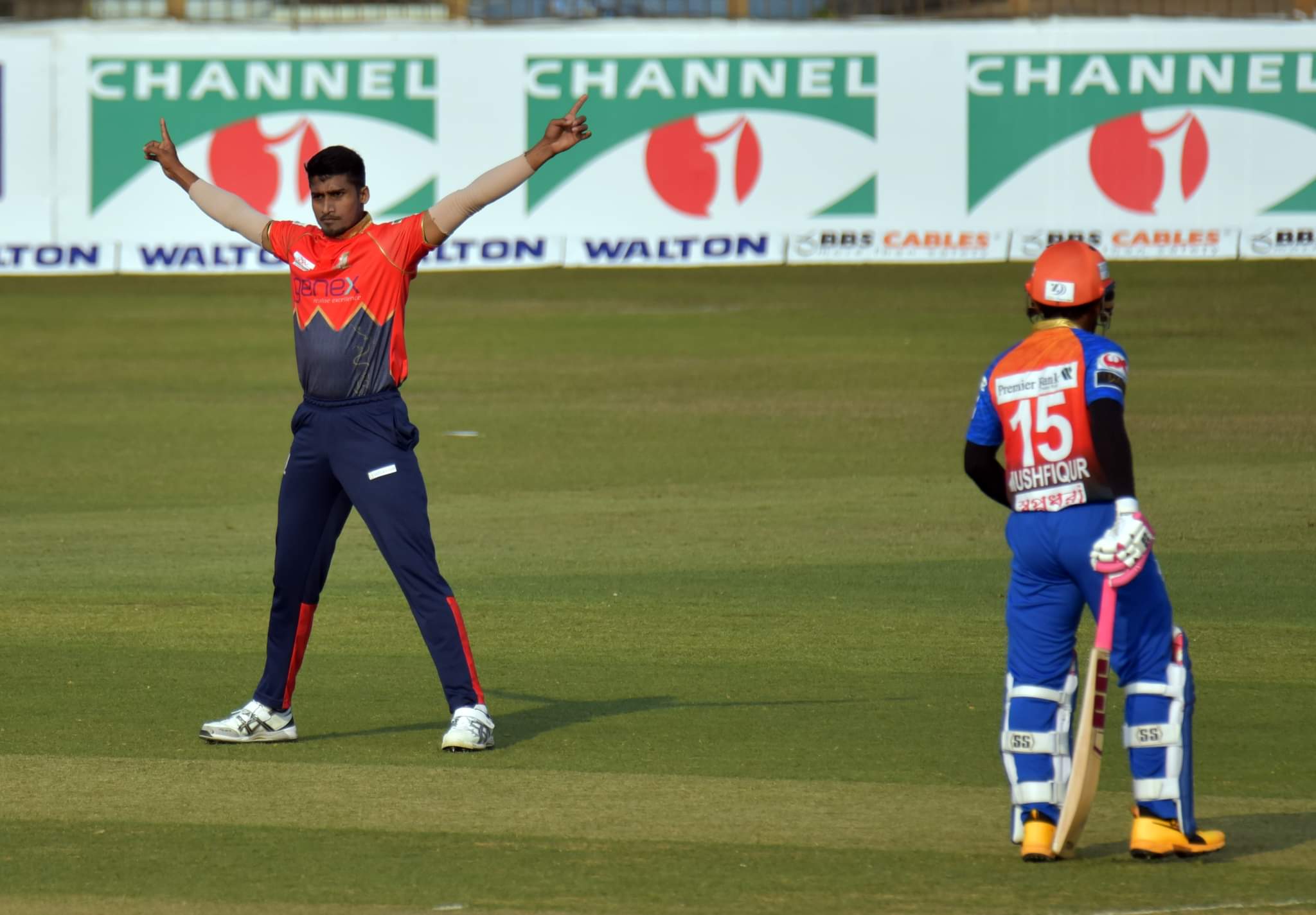 Mehedi Hasan Rana starred for Barishal with four wickets  