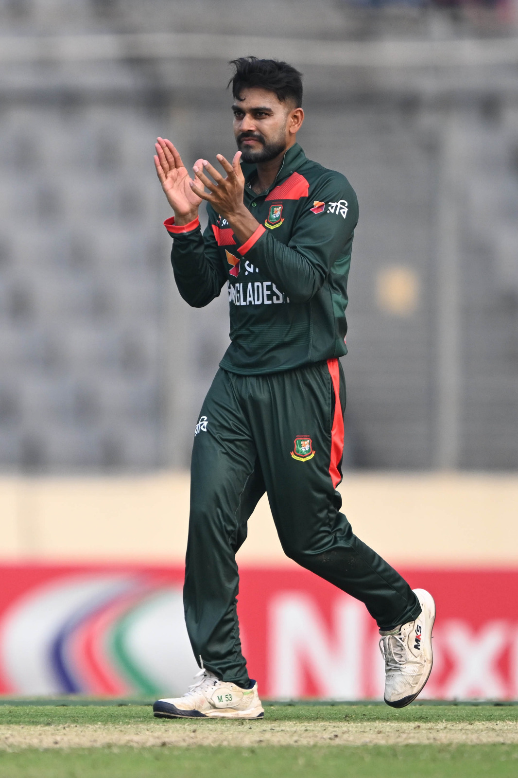 Skipper Miraz shines with the ball, claiming 3 wickets against Pakistan ©BDCricTime