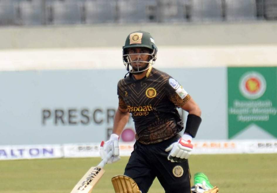 Mohammad Mithun struck 72 off 51 against Khulna Tigers 