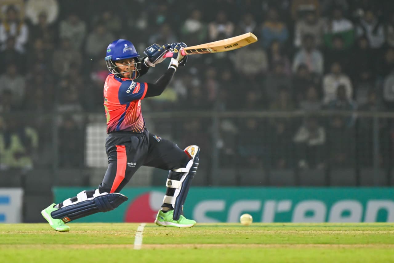 Unstoppable Mushi! A gritty unbeaten fifty ©BDCricTime