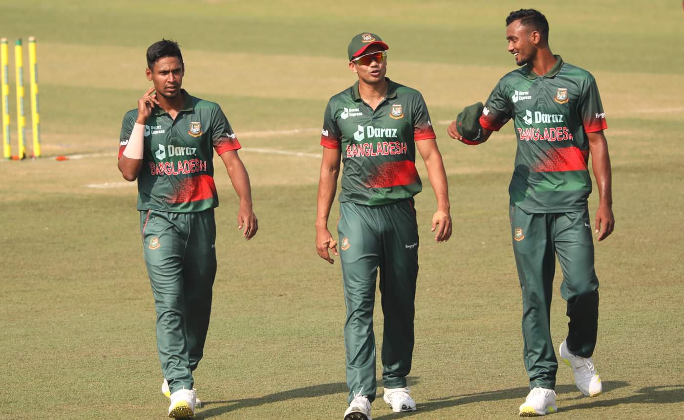 Mustafizur Rahim, Taskin Ahmed and Shoriful Islam - Bangladesh's limited-overs pace trio  