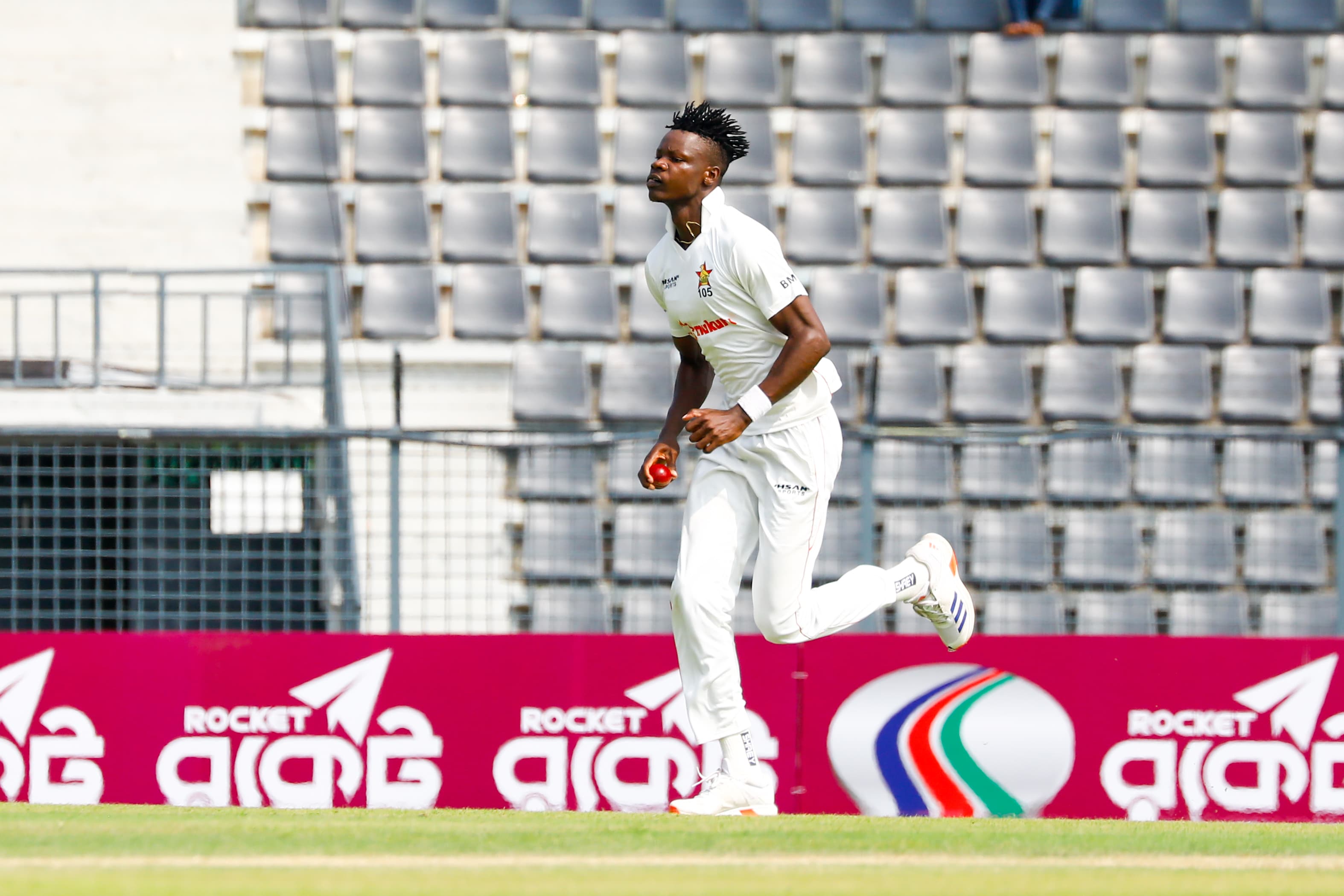 Blessing Muzarabani shines with 3 wickets in first innings ©BDCricTime