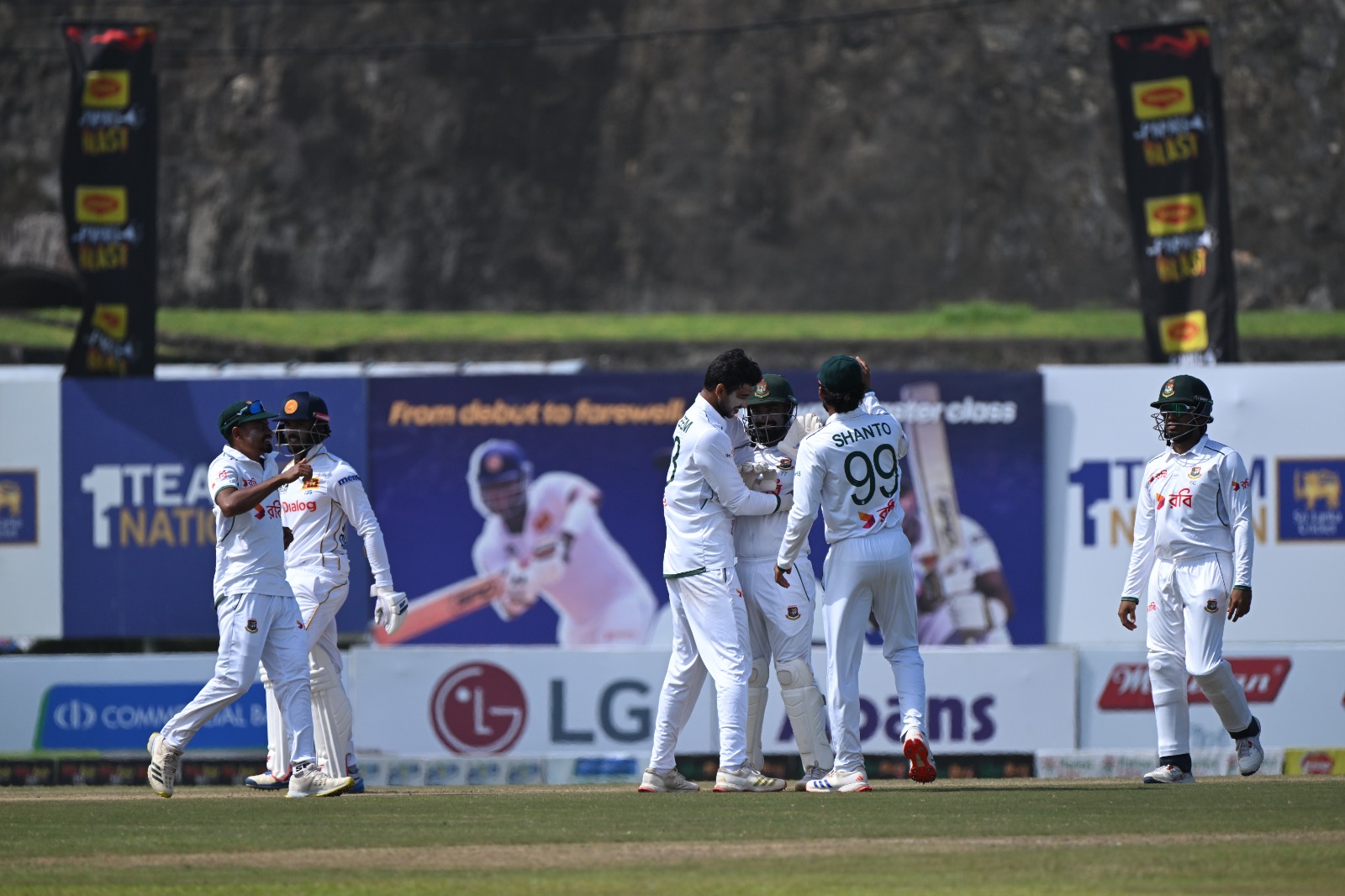 Nayeem Hasan provides the first Breakthrough of the day ©BDCricTime