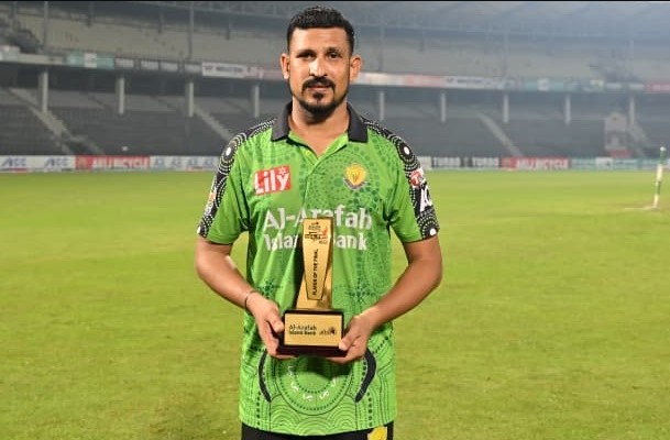 Nasir Hossain dedicates NCL T20 title to his child