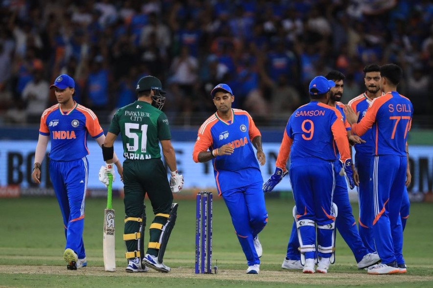 Salman Ali Agha’s bold protest after India walk off without shaking hands