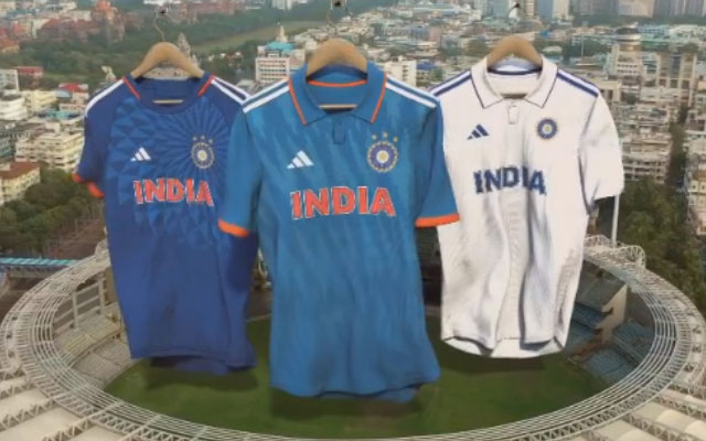 2023 Marks The Beginning': Adidas Unveils Team India's World Cup Jersey  (WATCH)