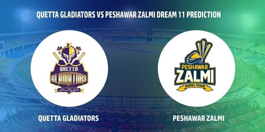 Quetta Gladiators vs Peshawar Zalmi, Match 9 Dream 11 Prediction 