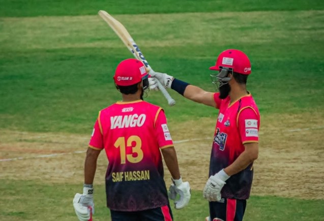Saif Hassan stars with bat and ball as Janakpur Bolts beat Kathmandu Gorkhas