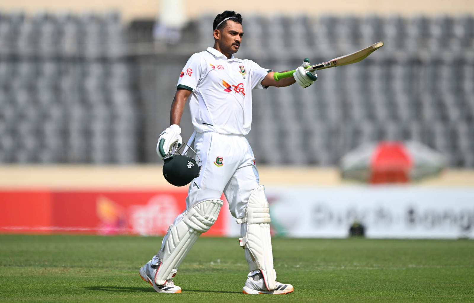 Najmul Hossain Shanto smashes a magnificent century ©BDCricTime