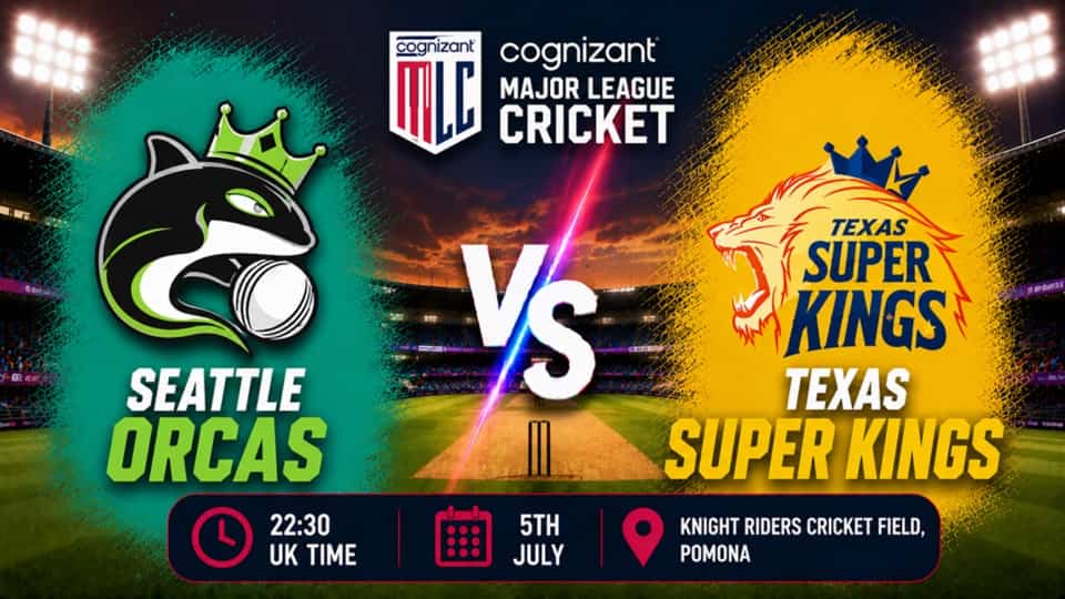 Seattle Orcas vs Texas Super Kings MLC 2026 Match 21, Dream 11 Prediction, Fantasy Cricket