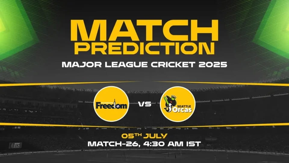 Seattle Orcas vs Texas Super Kings MLC 2025 Match 28, Dream 11 Prediction, Fantasy Cricket