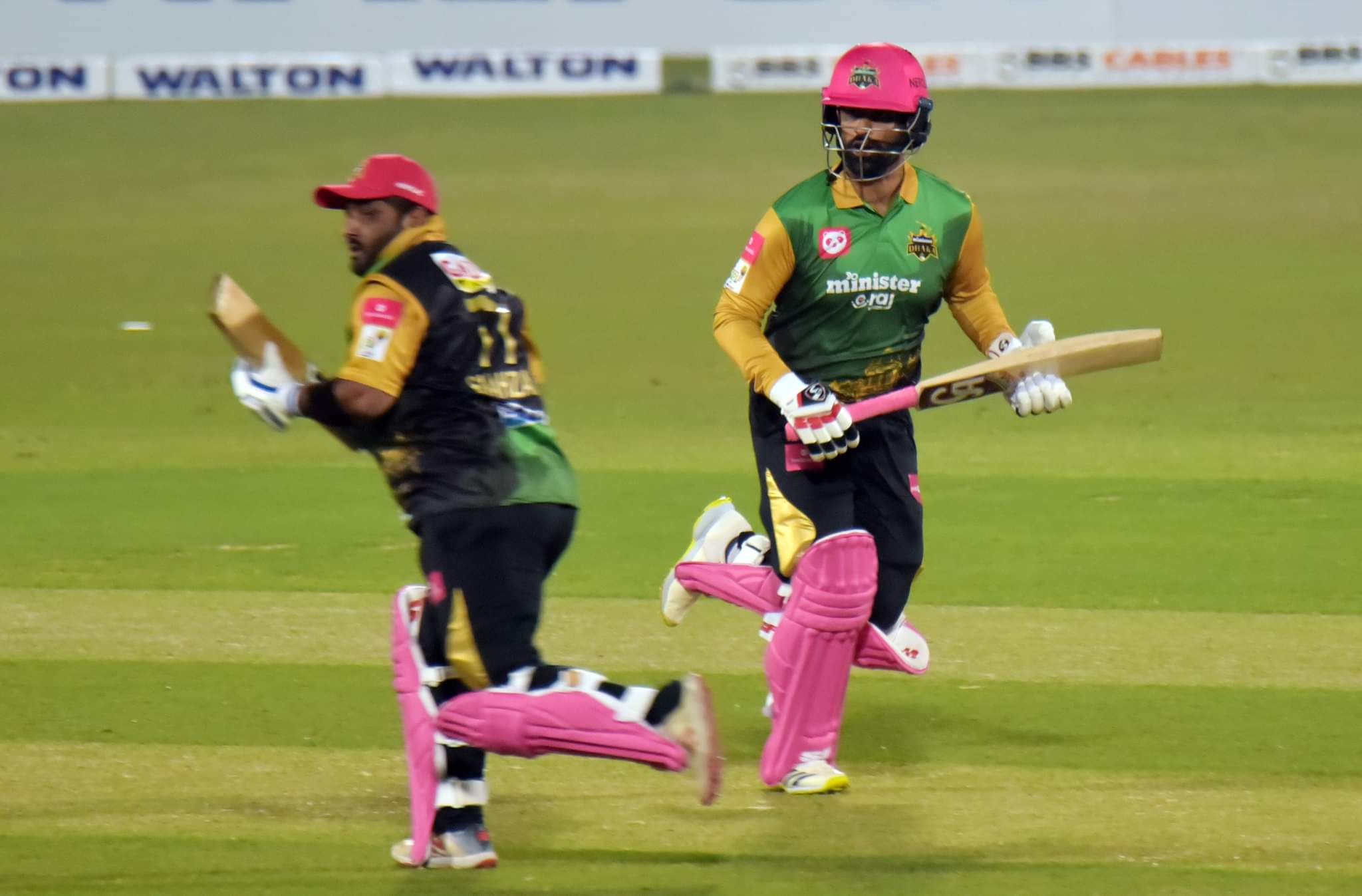 Tamim Iqbal and Mohammad Shahzad stitched a partnership of 173 runs in 16.5 overs chasing 176
