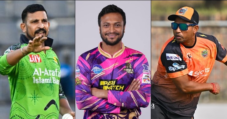 Shakib, Nasir and Rony join Vancouver Guardians for Global T20 Canada