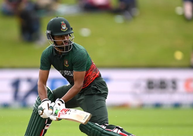 Najmul Hossain Shanto ruled out of Asian Games with injury